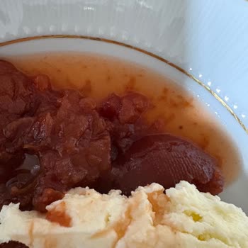 Ayva Ve Kabak Tatlıları Ezilmiş Ve Sunulamaz Şekilde Teslim Edildi