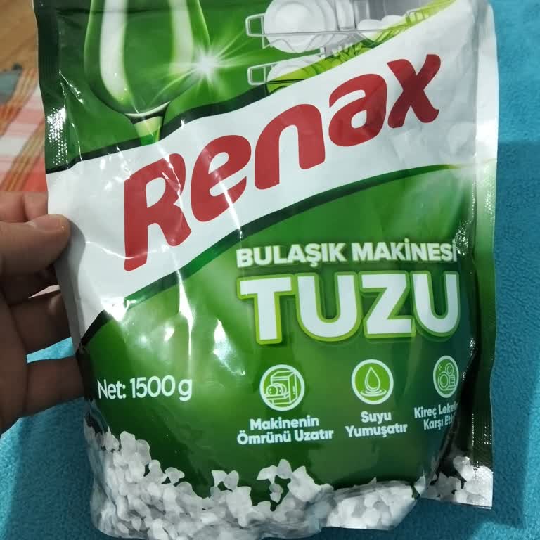 Renax Bulaşık Makinesi Tuzunun Cam Bardaklarda Renk Kaybına Yol Açması
