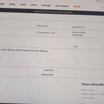 Kappa'dan Yanlış Mont Gönderildi, İade Talebim İşlemiyor