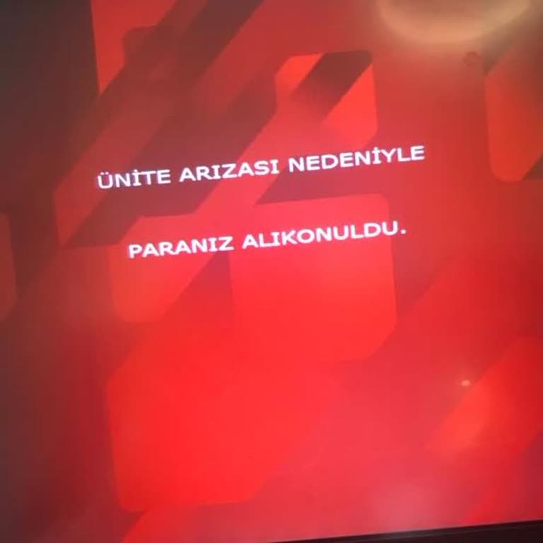 ATM Arızası Nedeniyle 30.000 TL Hesaba Girmedi Ve İade Bekliyorum