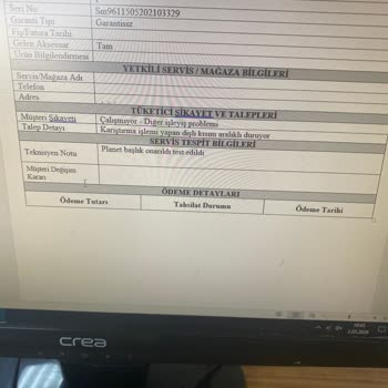 Emsan Bella Gusto Hamur Yoğurma Makinesinin Dişli Sorunu Çözülmeyen Servis Süreci