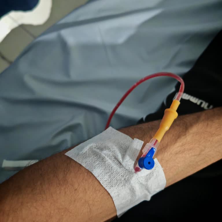 Acilde Hava Karışan Serum Ve Personelin İlgisizliği