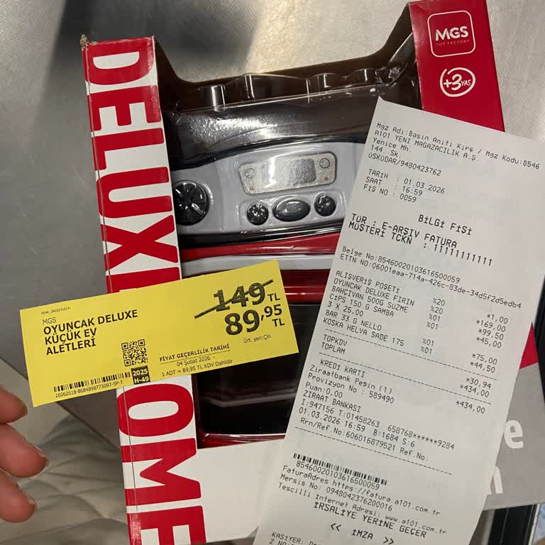 A101 Kırşehir Şubesinde Etiket Fiyatı Ve Kasa Fiyatı Uyuşmazlığı