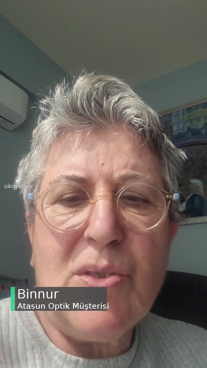 Atasun Optik Görüş Sağlamayan Camlarını İade Almıyor! videonun kapak resmi