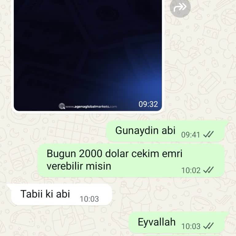 Agena Platformunda Çekim Talebi İptal Edildi Ve Müşteri 12 Bin Dolar Kayıp Yaşadı