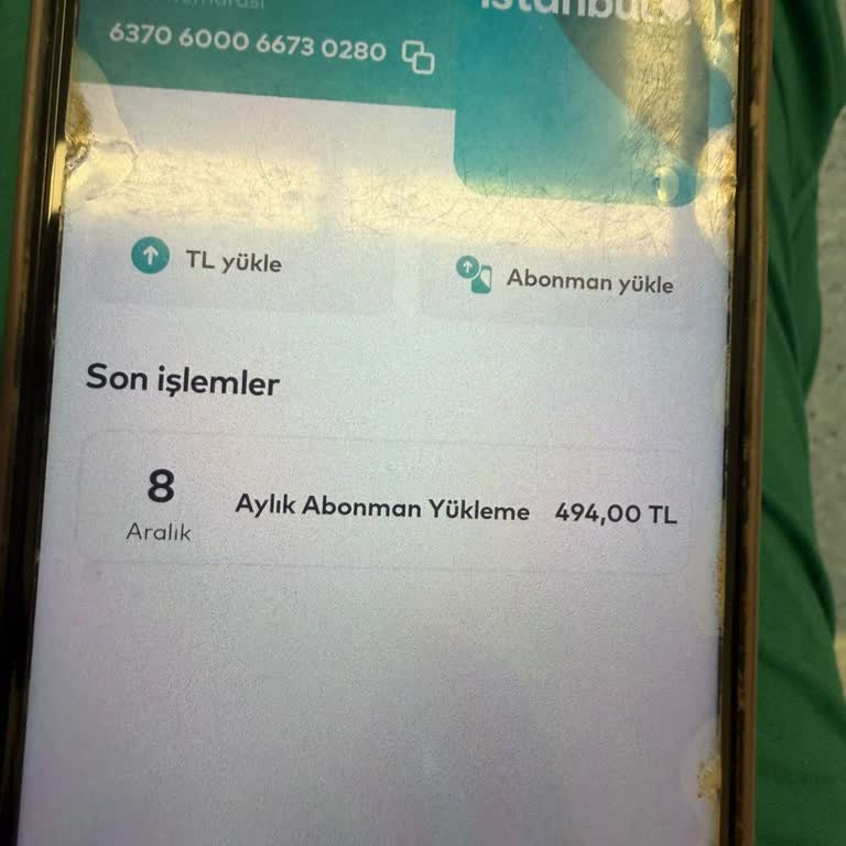 Mart Ayı İstanbulkart Öğrenci Abonman Desteği Yüklenmedi