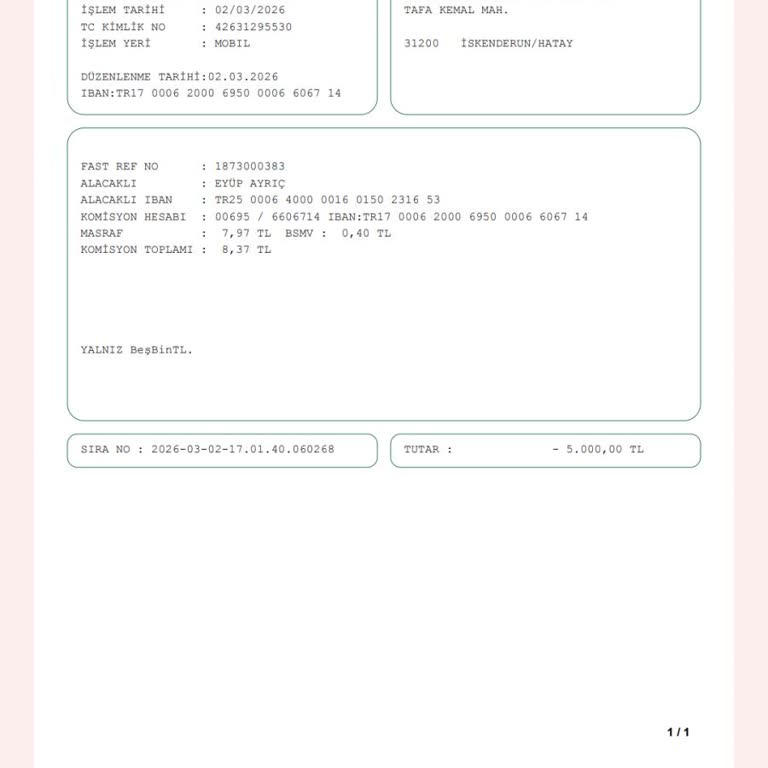 5.000 TL Havalesi Hesabımda Görünmüyor Ve Canlı Destek Çözüm Sunmuyor