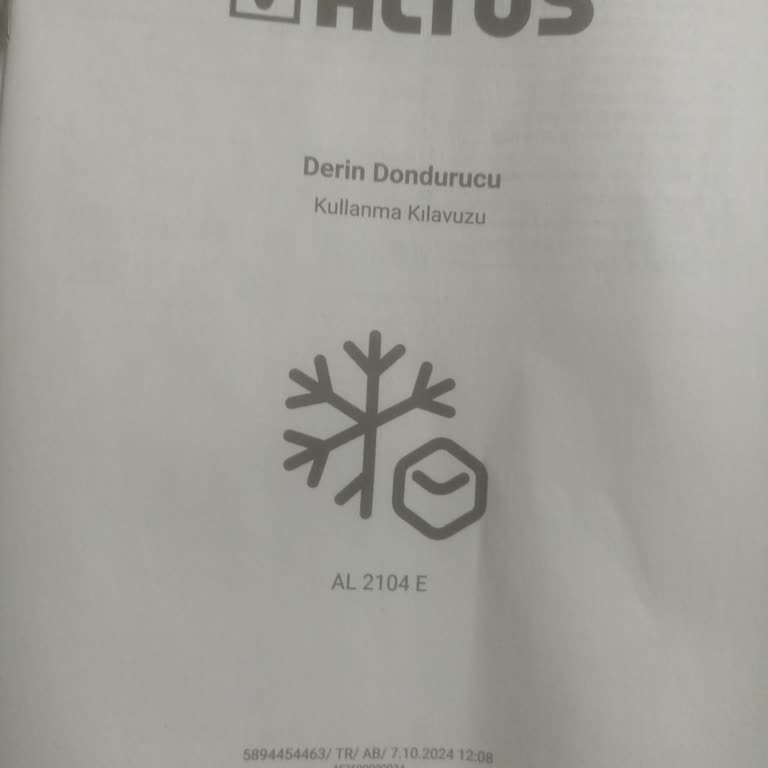 Altus Derin Dondurucuda Sürekli Su Sızıntısı Ve Çözüm Bulamayan Müşteri Şikayeti