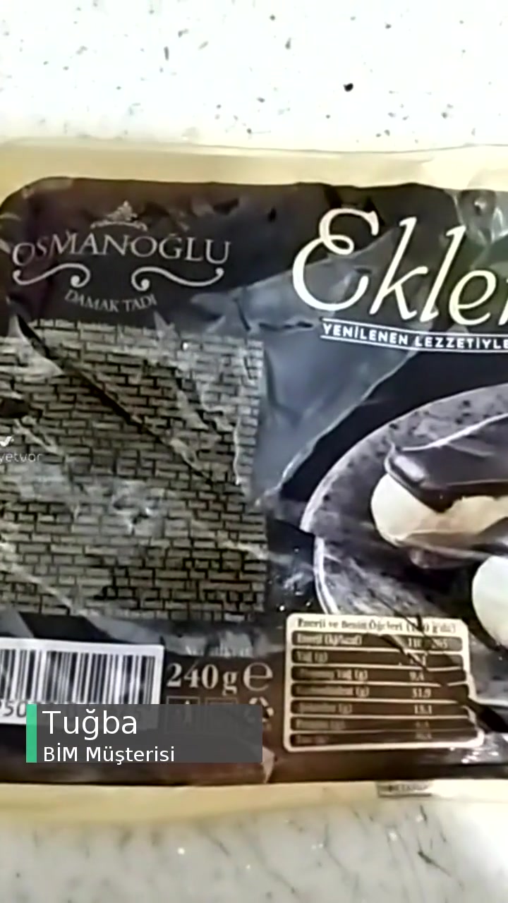BİM'den Alınan Tatlı Zehirledi! videonun kapak resmi
