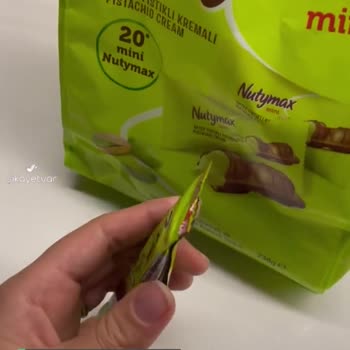 Nutymax Boş Paket, Çikolata Yok, Unutulmuş!