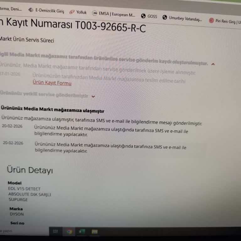 Media Markt Sigorta Kapsamında Tamir Gecikmesi Ve Bilgi Eksikliği