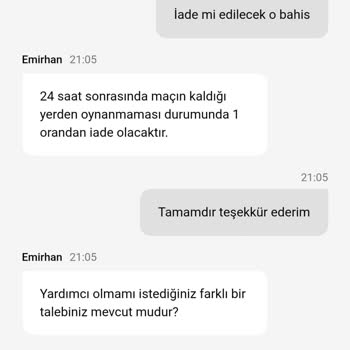 Maç Yarıda Kaldı, Kuponum Haksız Şekilde Kaybedildi
