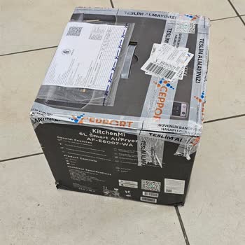 E1 Hatası Veren Kırık Airfryer Tekrar Gönderildi, Kargo Ücreti Beni Yükledi