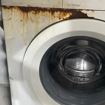 Bosch Çamaşır Makinesinde Paslanma Ve Ücretsiz Değişim Talebi