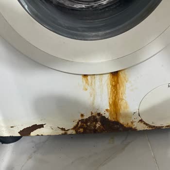 Bosch Çamaşır Makinesinde Paslanma Ve Ücretsiz Değişim Talebi