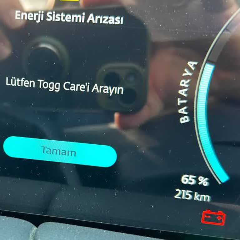 Togg T10X V2’de Sürekli Enerji Sistemi Arızası Ve Kalıcı Çözüm Talebi