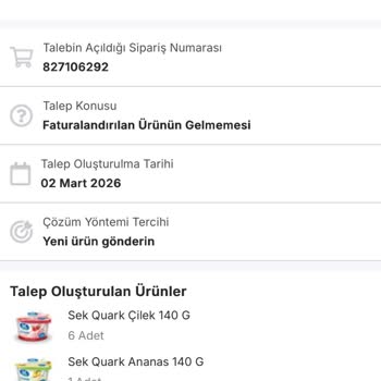 Migros Sanal Market Siparişinde Eksik Ürün Ve Yanıltıcı Teslimat Bildirimi