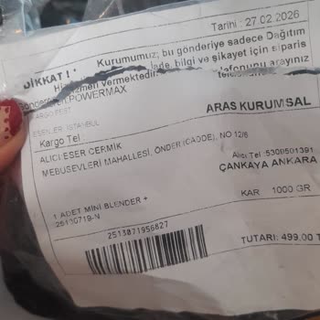 Şarjlı Doğrayıcı İlk Kullanımda Çalışmadı Destek Bulamıyor Ve İade İstiyorum