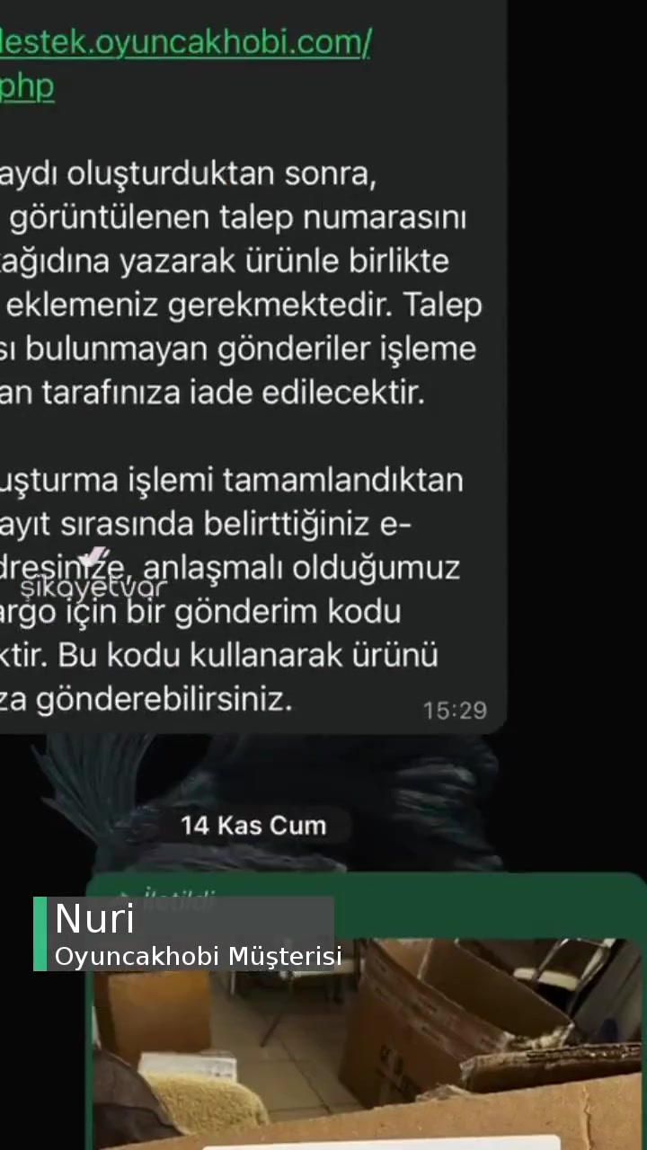 Oyuncakhobi Sıfır Cihaz Bozuk Çıkıp Garantiye Göndermemi İsteyip Para İstiyorlar! videonun kapak resmi