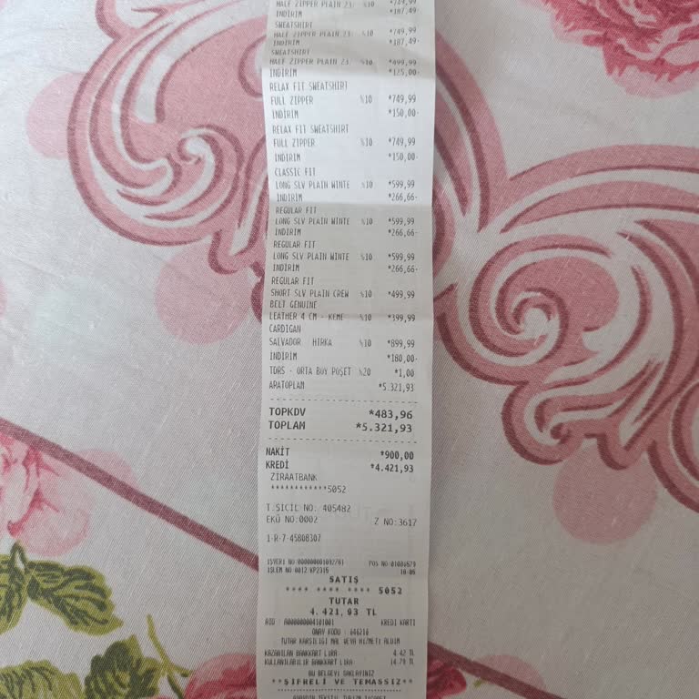 Kemer Etiket Fiyatı Ve Kasadaki Ücret Arasındaki Fark İçin İade Talebi