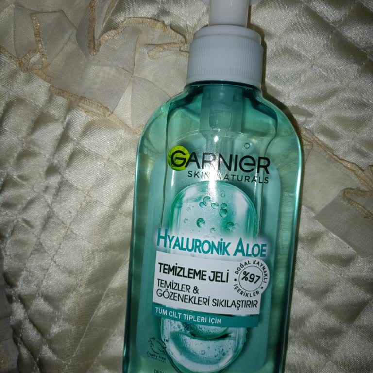 Garnier Hyaluronik Asit Aloe Temizleme Jelinde Cilt Yanması Ve Kuruma