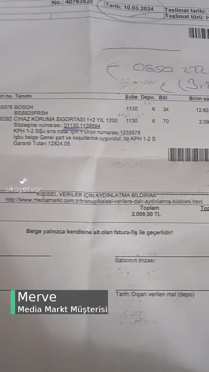 Media Markt'tan Ücreti Ödediğim Ürünün Parçasını Temin Etmemeleri! videonun kapak resmi