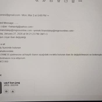 Migros Yemek’te IBAN Güncellemesi Yapılmadığı İçin Ödemelerim Kesintiye Uğradı