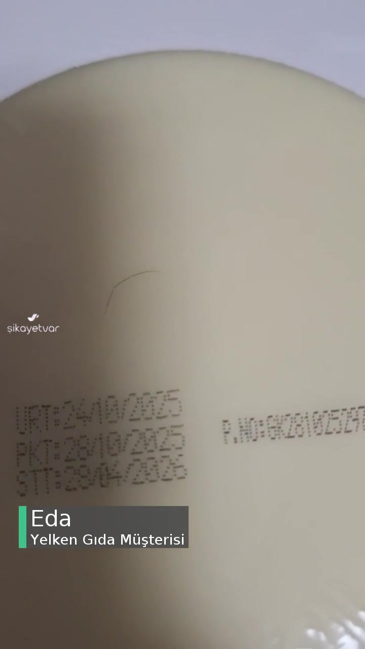 Yelken Gıda Göbek Kaşar İçinden Kıl Çıktı! videonun kapak resmi