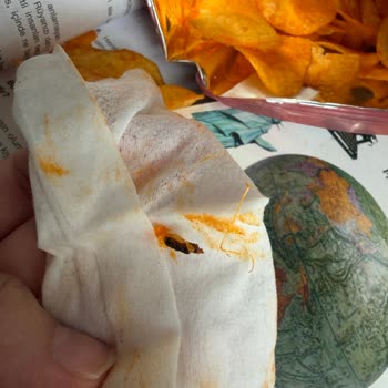 Lays Baharatlı Cipste Yabancı Madde Bulunması Ve Mide Bulantısı