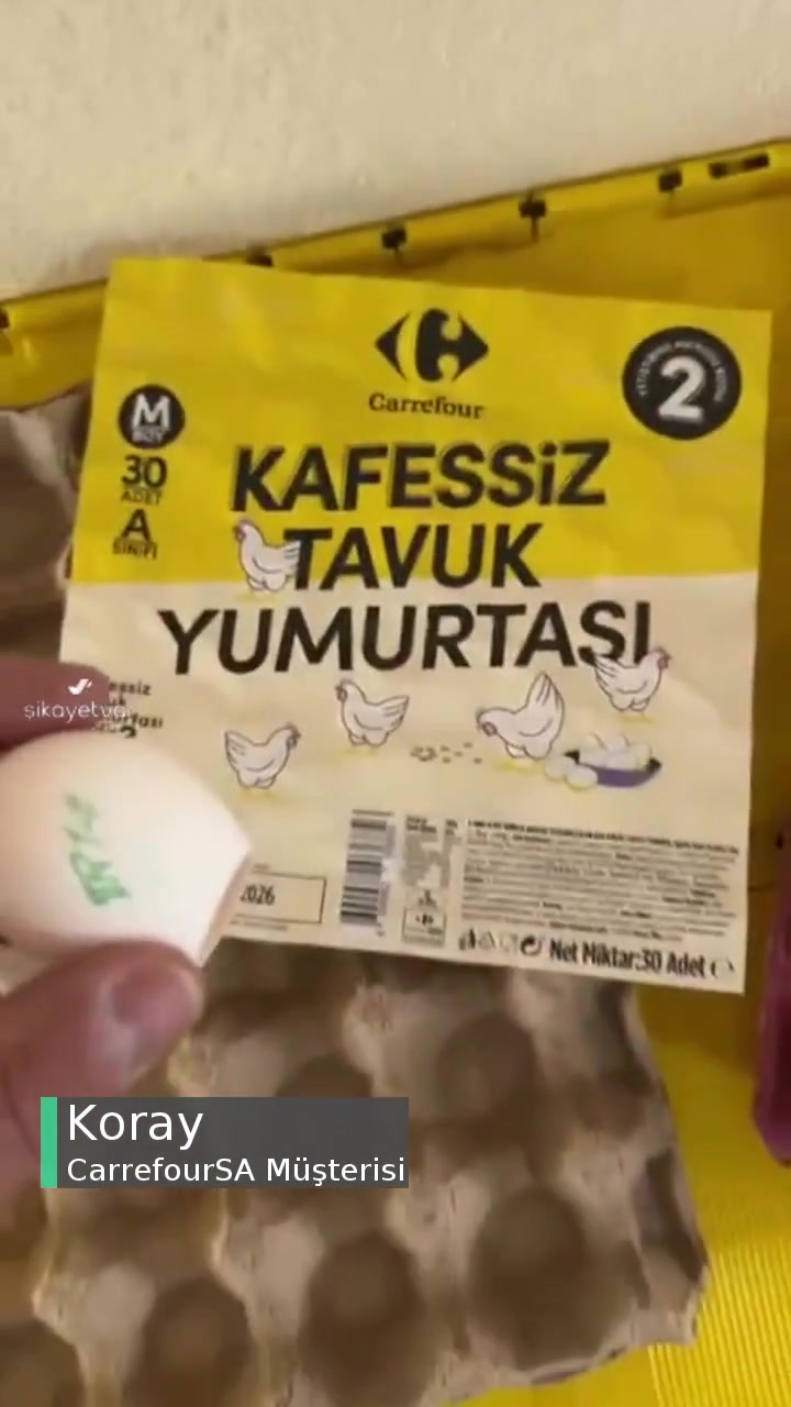 30'da 1 Boş Yumurta Carrefour Çorum! videonun kapak resmi