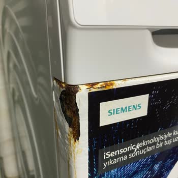 Siemens IQ300 Çamaşır Makinesinde Hızlı Paslanma Şikayeti Ve Çözüm Talebi
