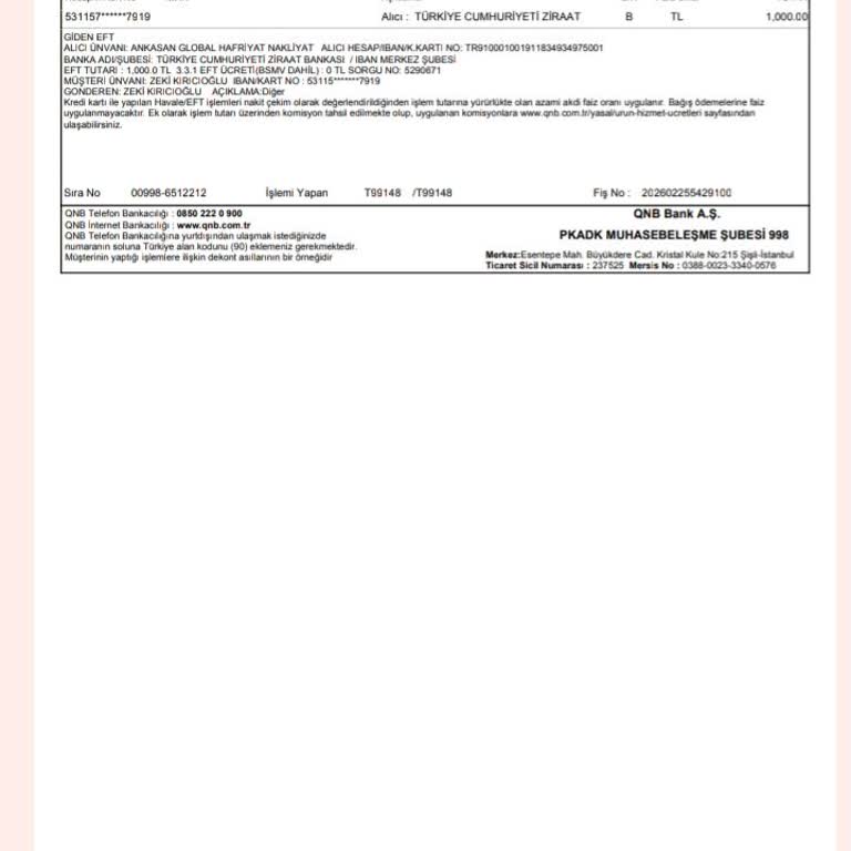 Havale İle Gönderdiğim 1000 TL Hesabımda Görünmüyor Ve Destekten Cevap Alamıyorum