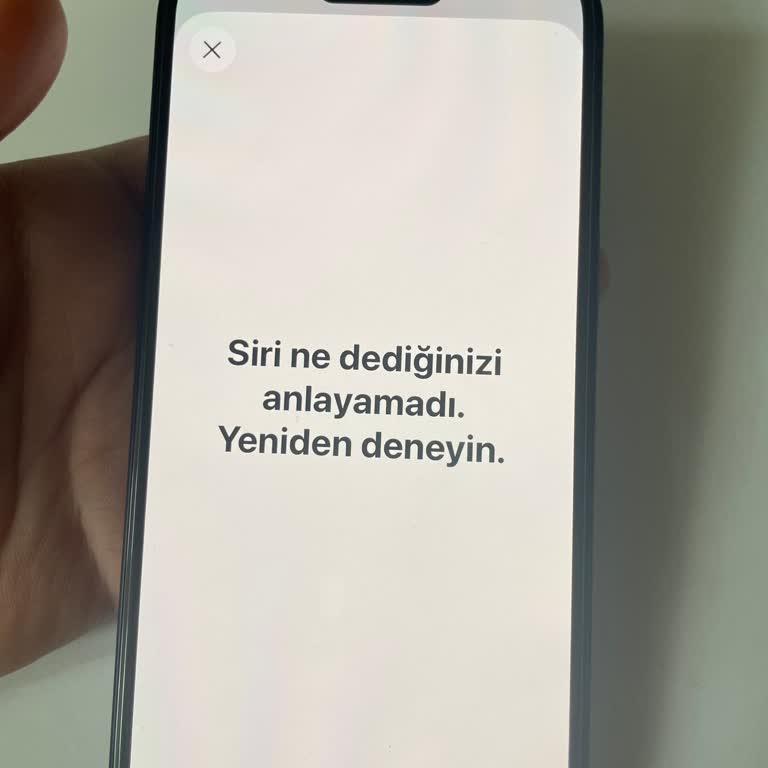 Yeni Aldığım Iphone 15'te Siri Ve Ses Özelliği Çalışmıyor, Değişim Talep Ediyorum