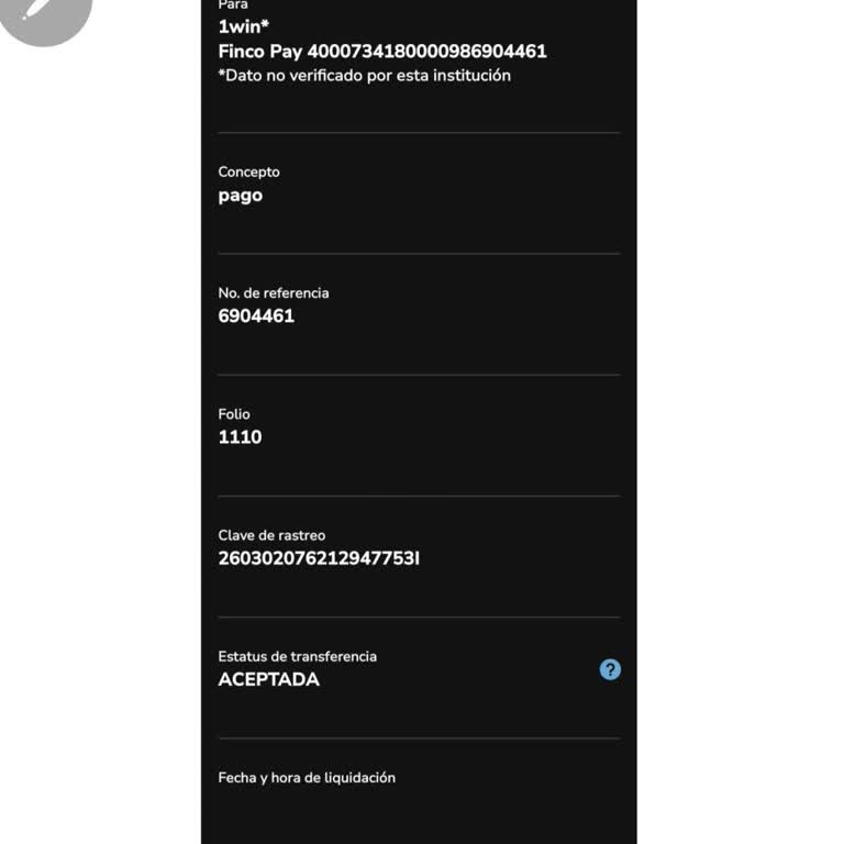 Depósito no acreditado en cuenta 1Win y fondos desaparecidos, pido ayuda