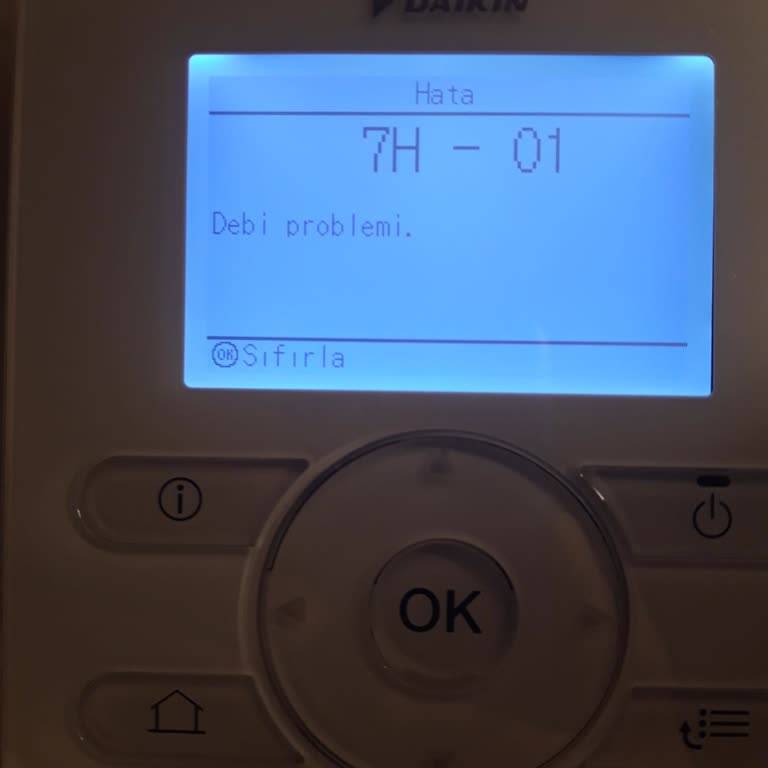 Daikin Isı Pompası Arızası Nedeniyle Evde Isınamıyor, Acil Servis Talebi