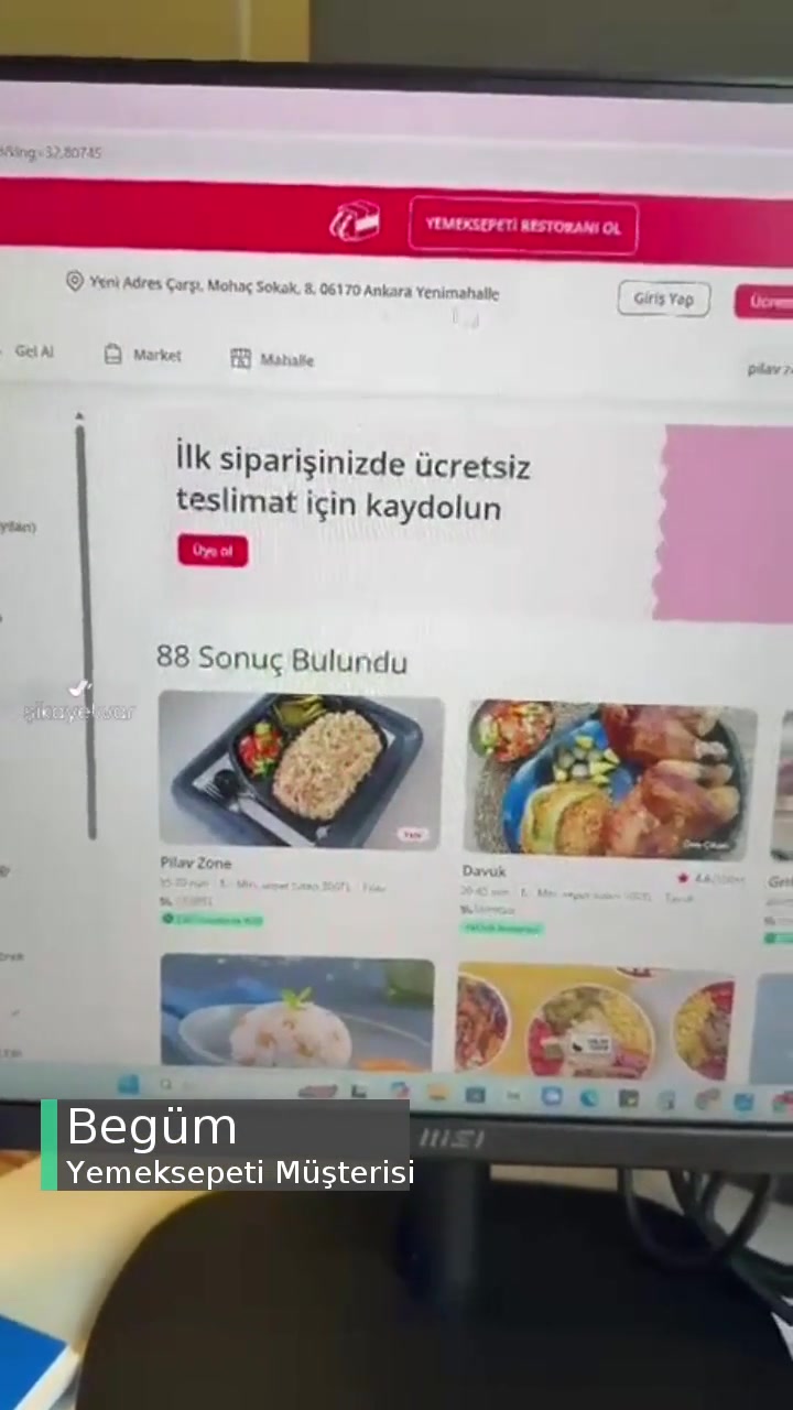 Yemeksepeti Webte Restoran Açılmama Problemi videonun kapak resmi