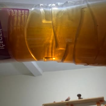 Şişe İçinde Siyah Parçacıklar Hijyen Ve Sağlık Endişesi Oluşturuyor