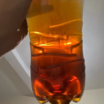 Şişe İçinde Siyah Parçacıklar Hijyen Ve Sağlık Endişesi Oluşturuyor