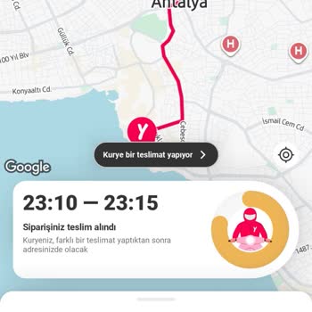 Kuryenin Zıt Bölgelerdeki İki Siparişi Nedeniyle Gecikme Ve Mağduriyet