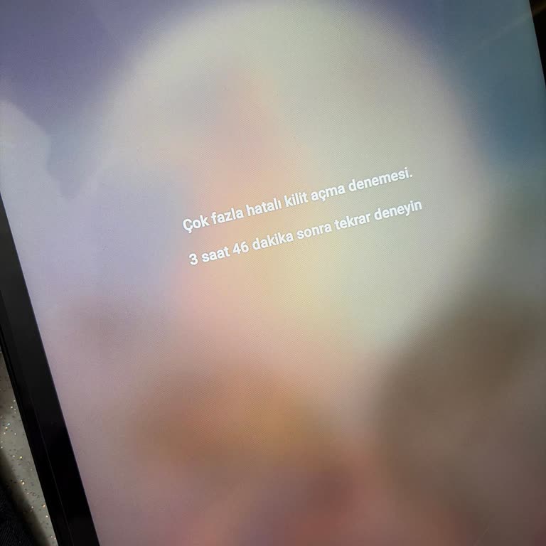 Tablet Erişilemez: Ekran Kilidi Hatası Ve Veri Tehlikesi