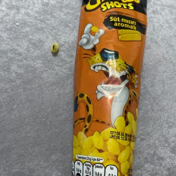 Mini Cheetos Süt Mısır Aromalı Üründe Siyah Yabancı Madde Bulunması
