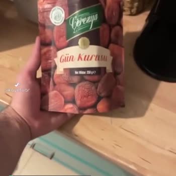 Çerezya Gün Kurusu Taş Gibi Çıktı