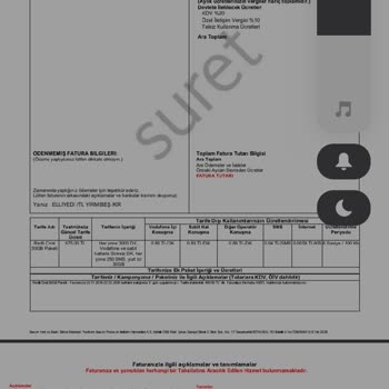 Vodafone Taahhütlü Tarife Faturalarında Sabit Ücret İhlali Ve Müşteri Hizmetleri İhmalı