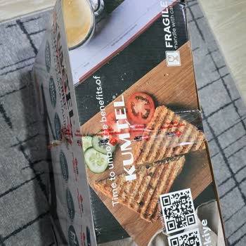 Kumtel'den Gelen Hasarlı Tost Makinesine Yanıt Gelmedi, Tam İade Talebi