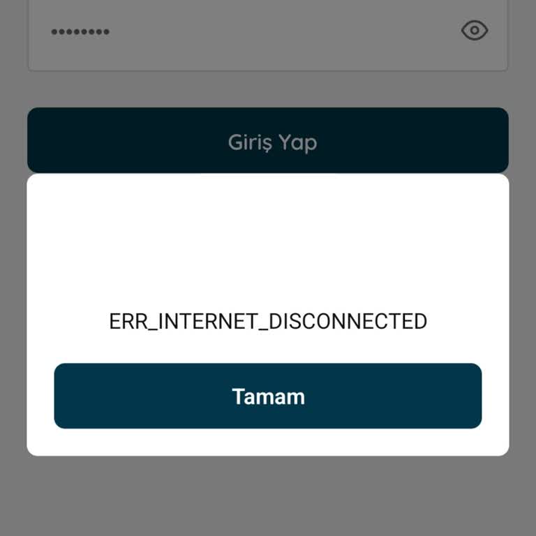 Naos Stars Uygulamasına Girişte Sürekli Ağ Bağlantısı Hatası