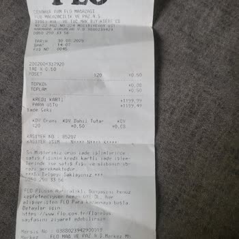 Defolu Ayakkabı İadesi Sonrası Süresi Geçmiş Alışveriş Çeki