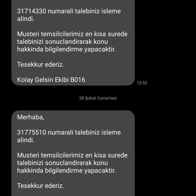 Kolay Gelsin Şikayeti