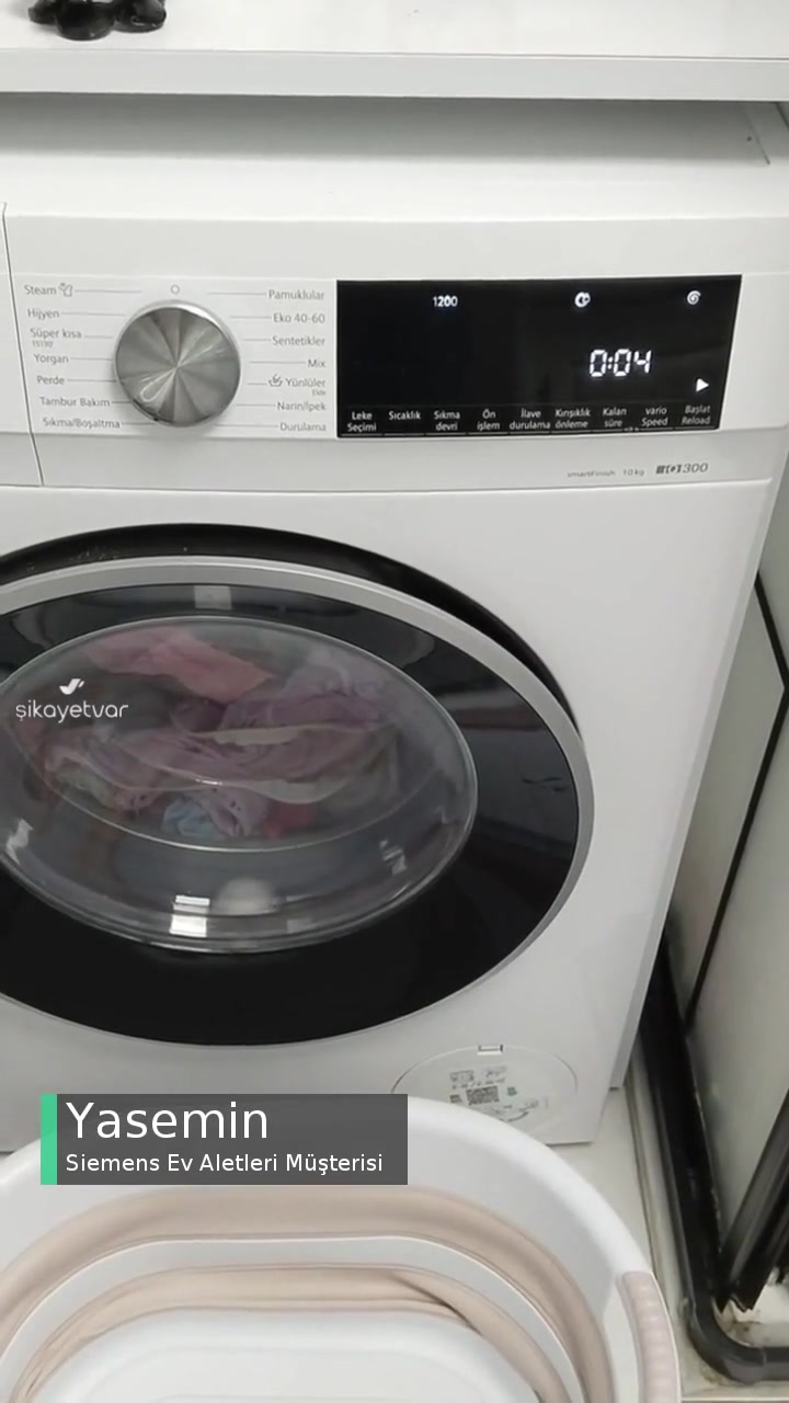 Siemens Çamaşır Makinesi Sıkıntısı! videonun kapak resmi