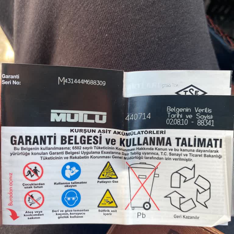 Garanti Kapsamındaki Mutlu Aküde Düşük Voltaj Ve Reddedilen Değişim Talebi