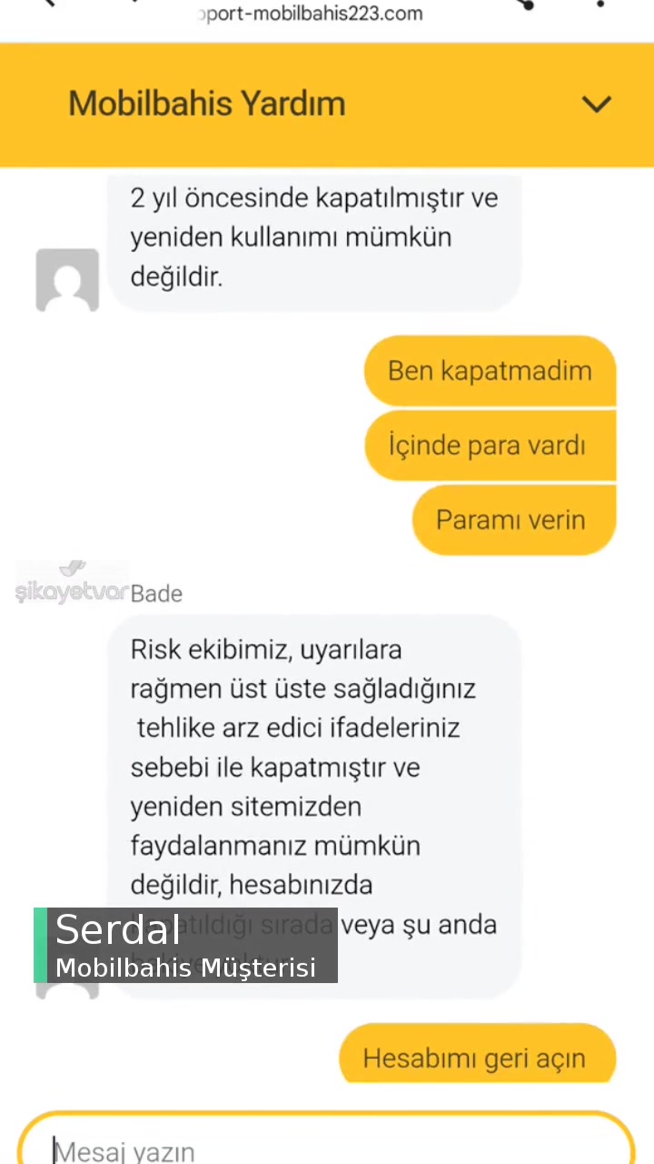 Mobilbahis İçinde Para Olan Hesabımı Açmıyor videonun kapak resmi